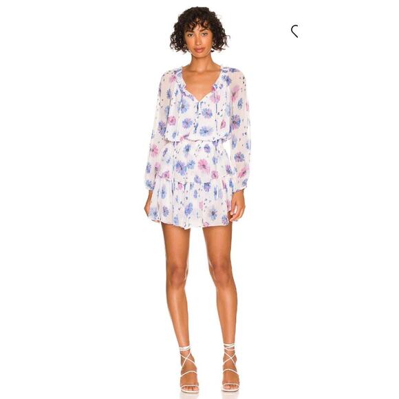 LoveShackFancy Dresses & Skirts - LoveShackFancy Popover Dress in Deep Cotton Candy